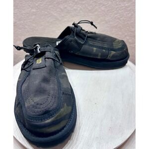 Viktos Trenchfoot Sherpa Slipper Mens 9 Camo Nightfjall Tactical Slip On Mules